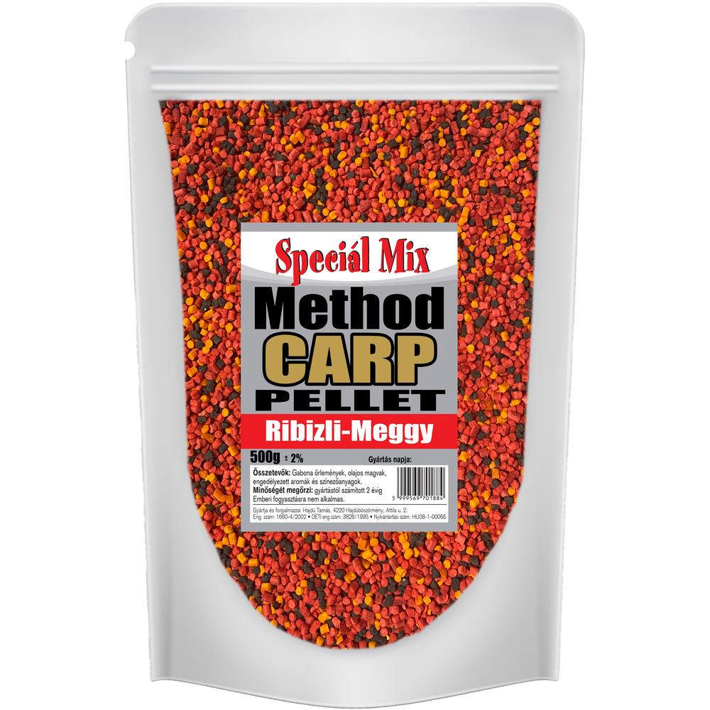 Speciál Mix Method Carp Pellet Ribizli Meggy Method Carp Pelletek